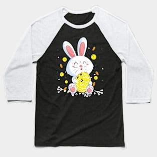 Cute Rabbit Love Bowling Costume Gift Baseball T-Shirt